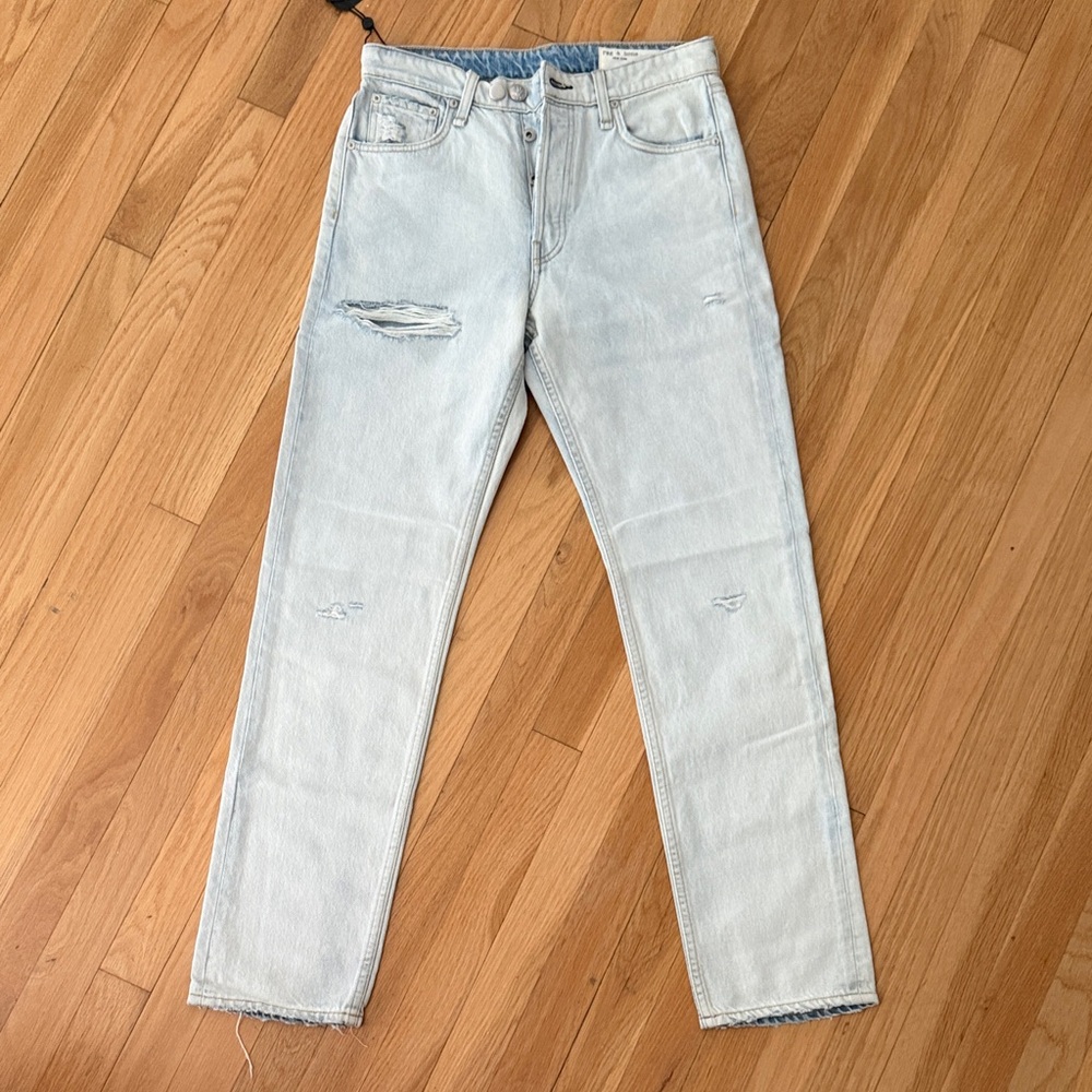 rag & bone Women’s Light Blue Slim Jeans